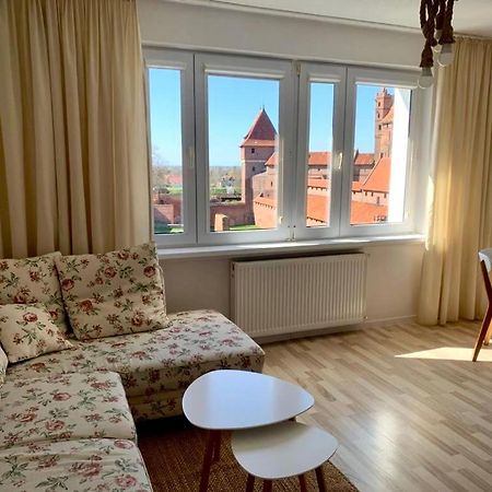 Ferienwohnung Widok Zamku O Poranku Malbork Exterior foto